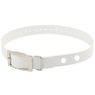 Hi-Flex 1" 2-Hole White Replacement Collar Strap