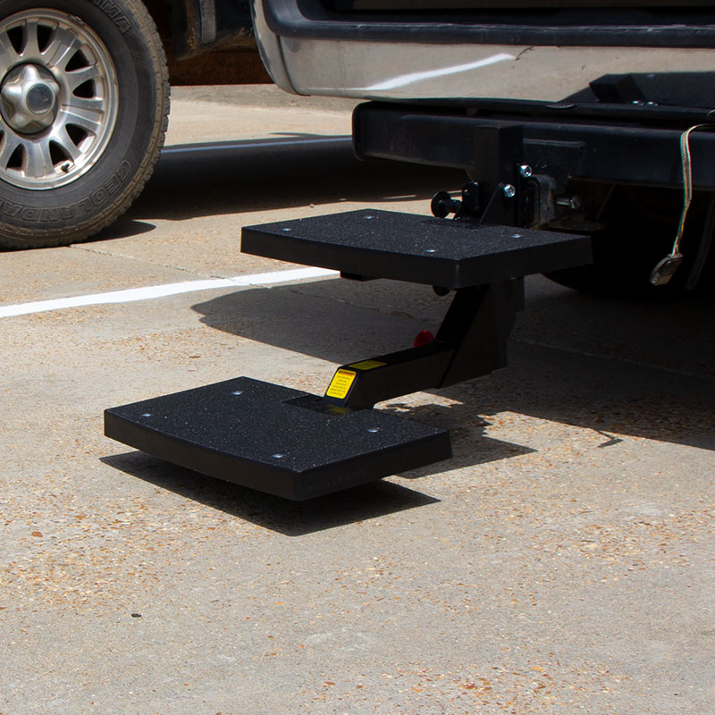 MOPIX Hitch Step On A SUV.