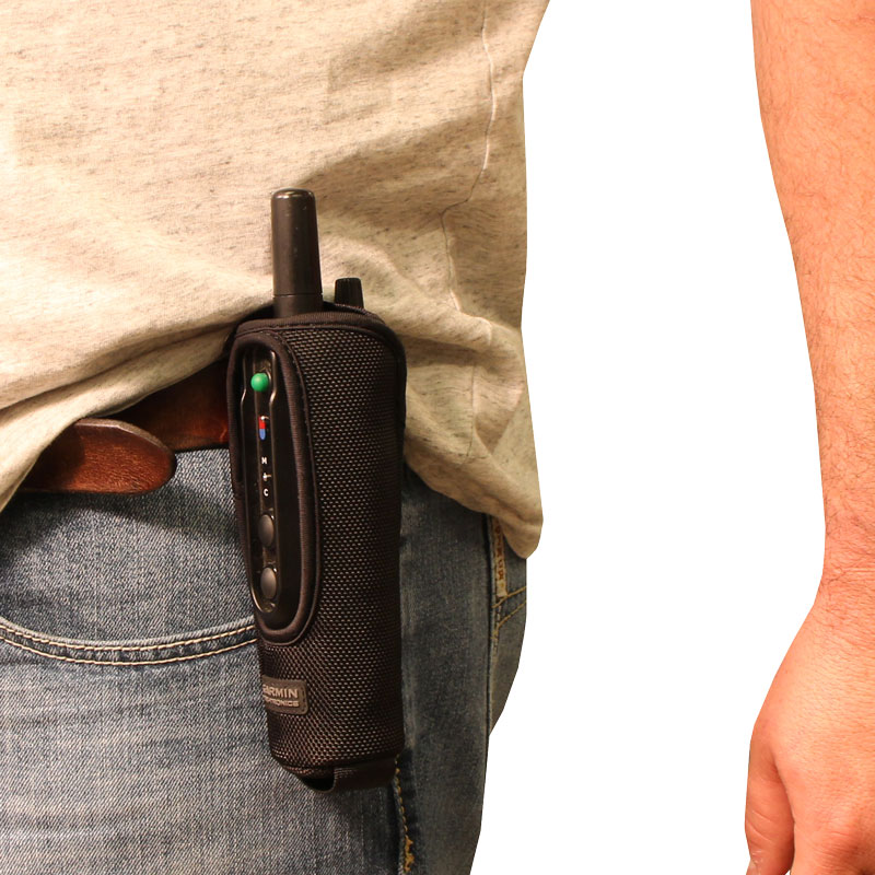 Holster with PRO 550 on belt