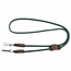 Hunter Green Mendota Solid Braid Lanyard Double Snap