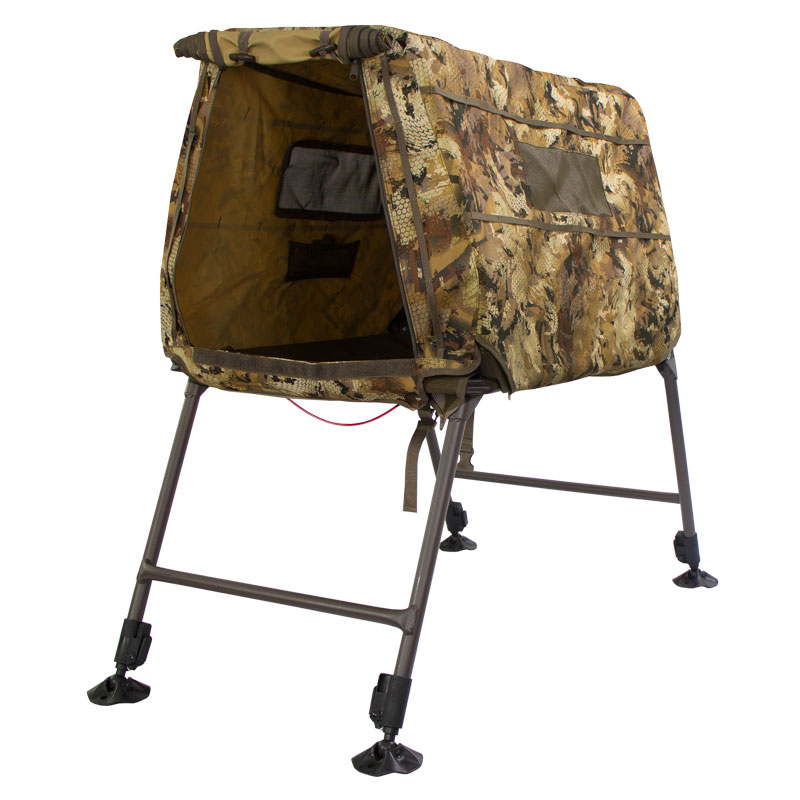 InvisiLAB Dog Blind and Stand by MOmarsh -- Optifade Marsh