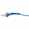 1 1/2 in. Beaded Reflective Dee-End Dog Collar Buckle Edge Detail