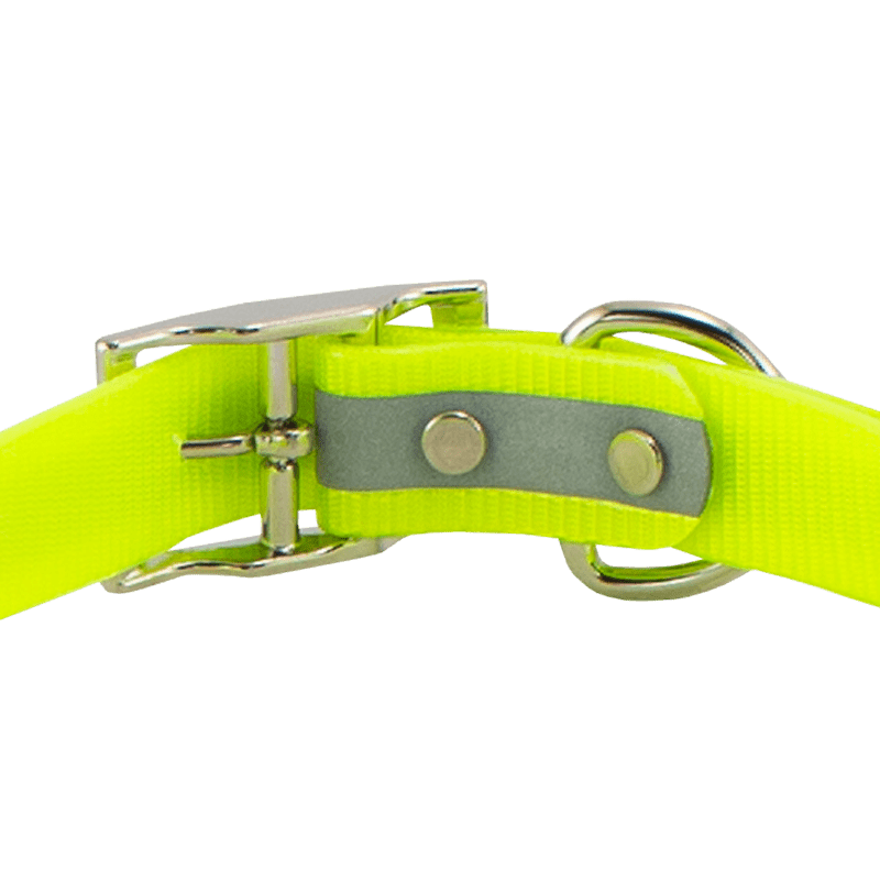 SunGlo Reflective Collar Buckle Inside Detail