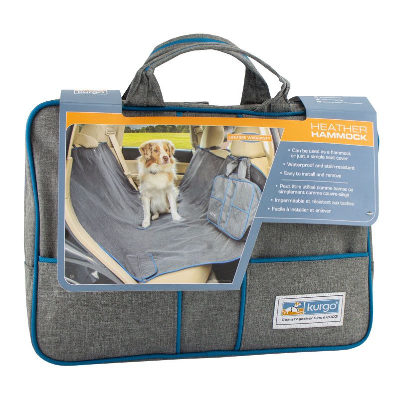 Kurgo Heather Back Seat Dog Hammock Seat Cover. 74.95.