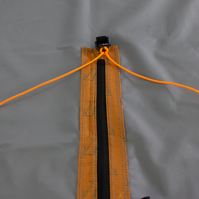 Mopix kurgo seat hammock center under seat paracord detail 