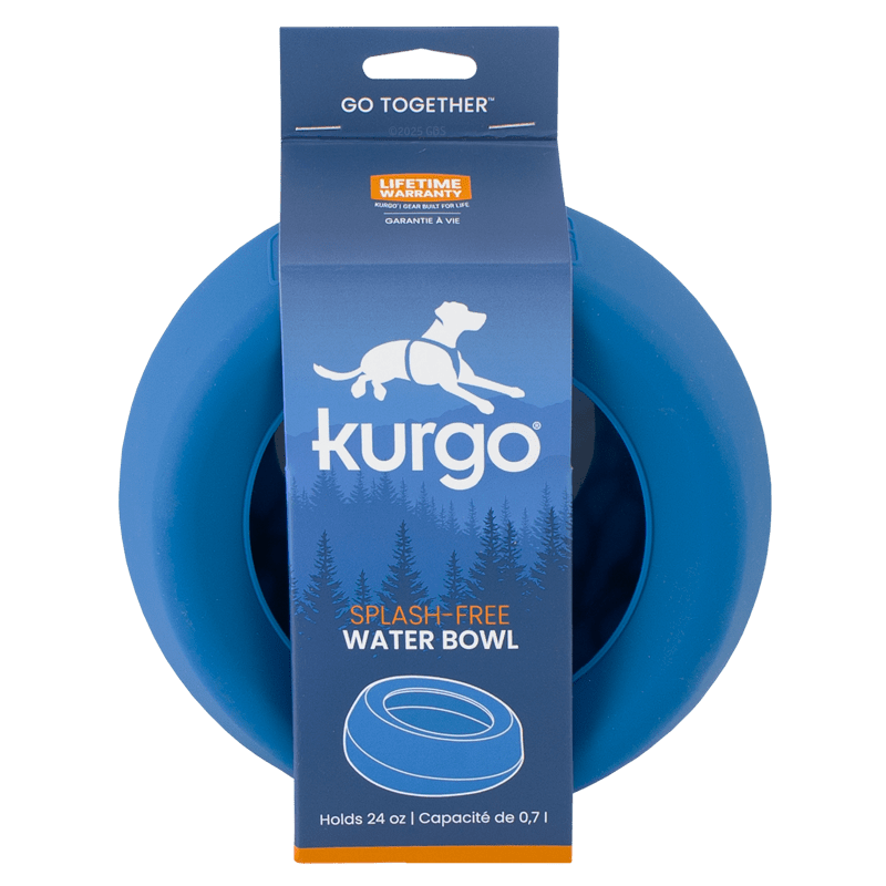 Kurgo Wander Water Bowl Packaging Detail