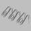 LARGE 3.8mm Steel Pinch Dog Collar Extra Links -- 3-pack