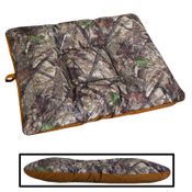  shop LARGE Bizzy Beds&#174; Dog Bed with Zipper -- True Timber HTC Camo / Brown Two-Tone
