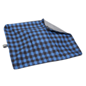  shop LARGE Bizzy Beds&#174; Replacement Cover -- Buffalo Plaid Blue / Gray Two-Tone