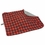 LARGE Bizzy Beds®  Replacement Cover -- Buffalo Plaid Red / Fog Two-Tone