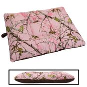  shop LARGE Limited Edition Bizzy Beds&#174; Dog Bed -- Pink Conceal Camo / Coffee Two-Tone