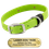 LASER BIG DAWG -- GREEN APPLE 1 in. Biothane Standard Collar