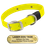 LASER BIG DAWG -- BRIGHT YELLOW 1 in. Biothane Standard Collar