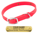Little LASER Dawg -- HOT PINK 3/4 in. Biothane Standard Collar