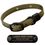 STEALTH Dawg -- OLIVE GREEN 1 in. Biothane Standard Dog Collar with Black Hardware