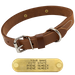 1 in. Gun Dog Deluxe Leather Standard Dog Collar