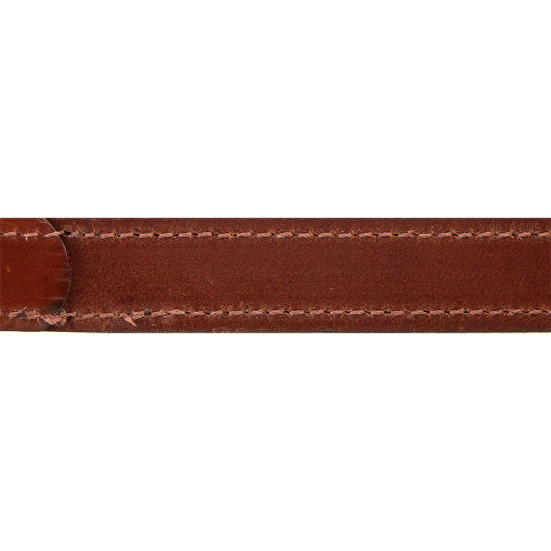 Leather Collar Inside Stitching Detail