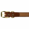 Leather Dog Collar Buckle Inside Detail