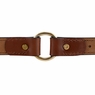 Leather Dog Collar Inside Center Ring Detail