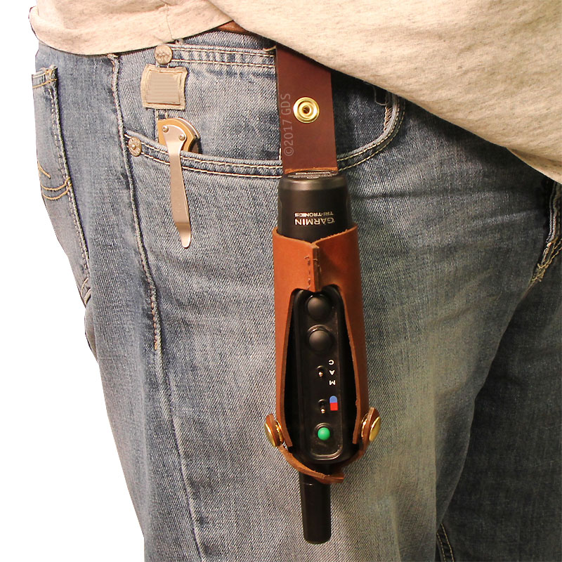Leather Holster on belt