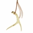 Leather Rack Strap Holding Antler 