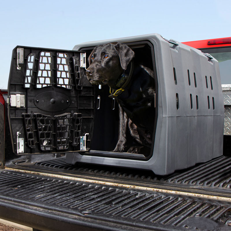 MOPIX Lucky Duck Intermediate Kennel in Use.