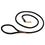 BLACK Mendota 6 ft. Rope Snap-Leash
