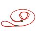RED Mendota 6 ft. Martingale Style Dog Walker Leash