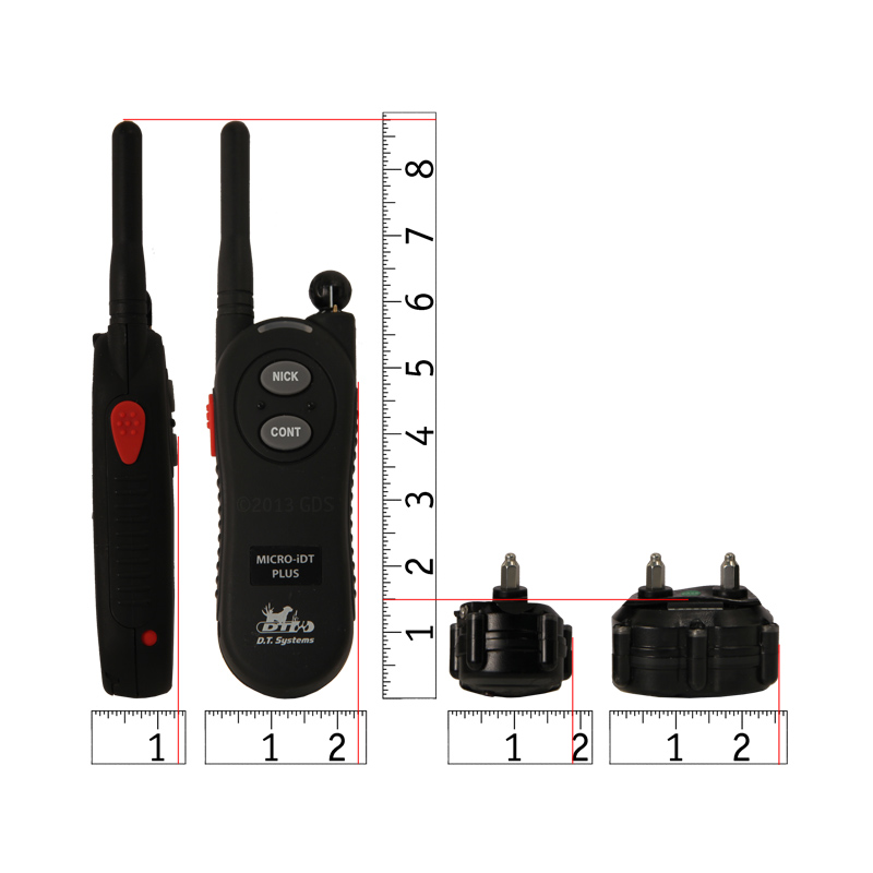 MOPIX Micro iDT PLUS Collar and Transmitter Scaled.