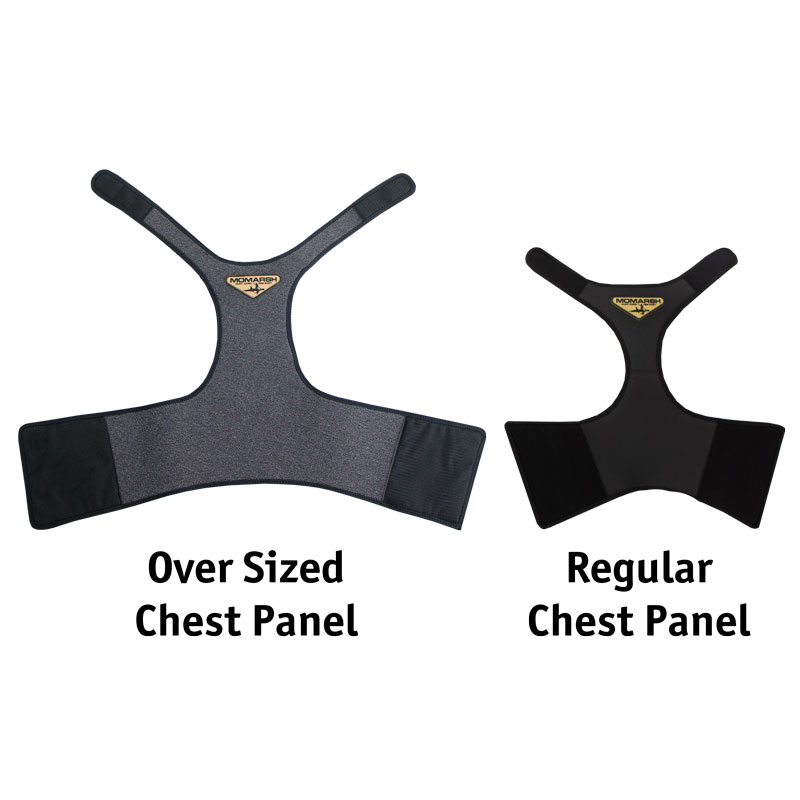 MOmarsh Versa Vest X Chest Panel Comparison Detail