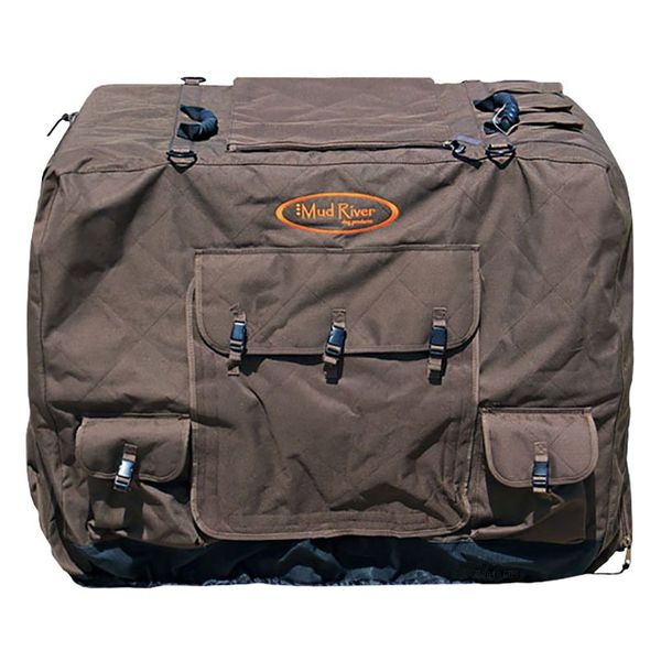 Large Brown Dixie Insulated Kennel Cover by Mud River. 182.00. FREE