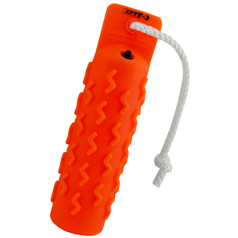 thumbnail image 2 of D.T. Systems Soft-Mouth Trainer - Large 3x12 Inch Plastic Dog Training Dummy In Green 2 of 10