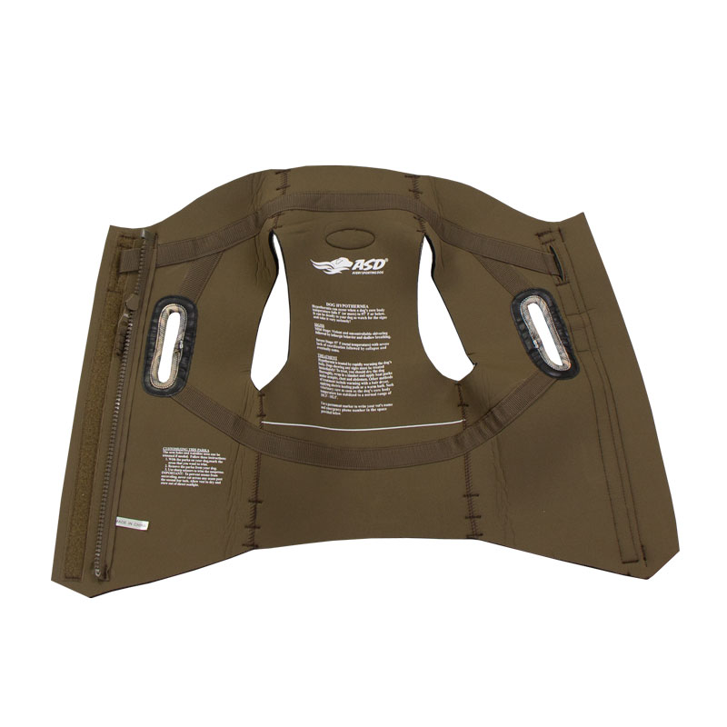 Avery Habitat Boater's Parka Vest Inside Detail
