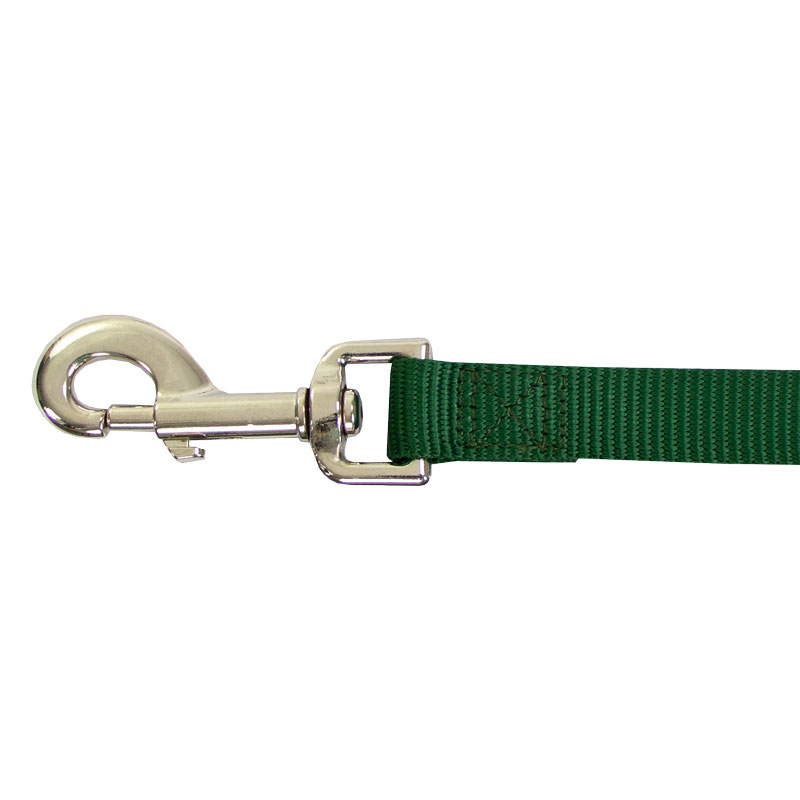 Custom Embroidered Nylon Lead Snap Detail