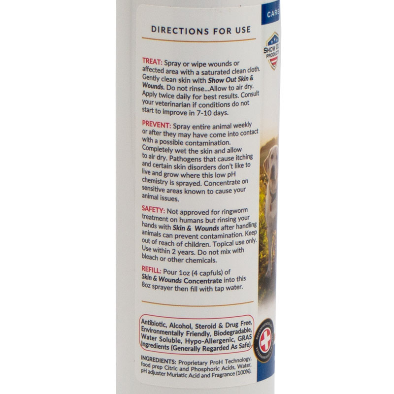 Show Out Wound Spray Directions