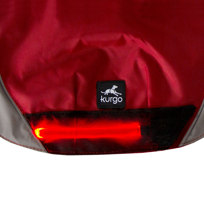 North Country Coat Bottom Detail w/ LED Lights On