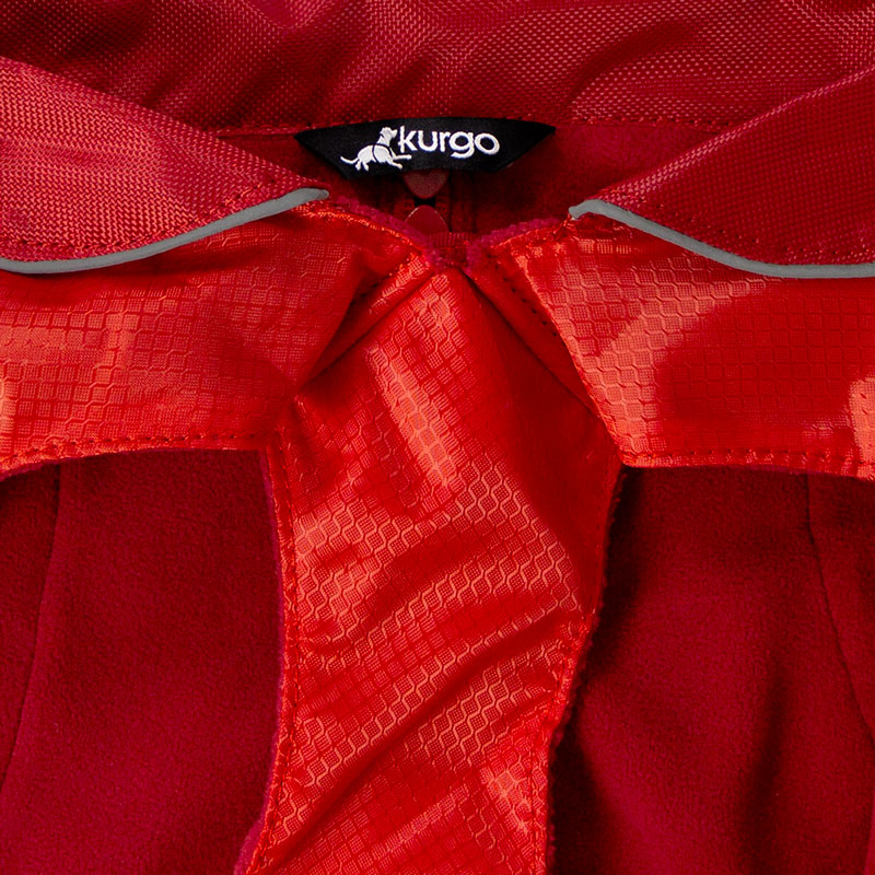 North Country Coat Chest Strap Detail