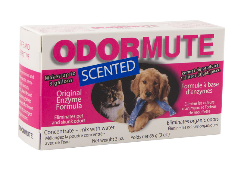Odormute Pet Odor Eliminator Scented 3 oz. 2.95 (Save 2.30)