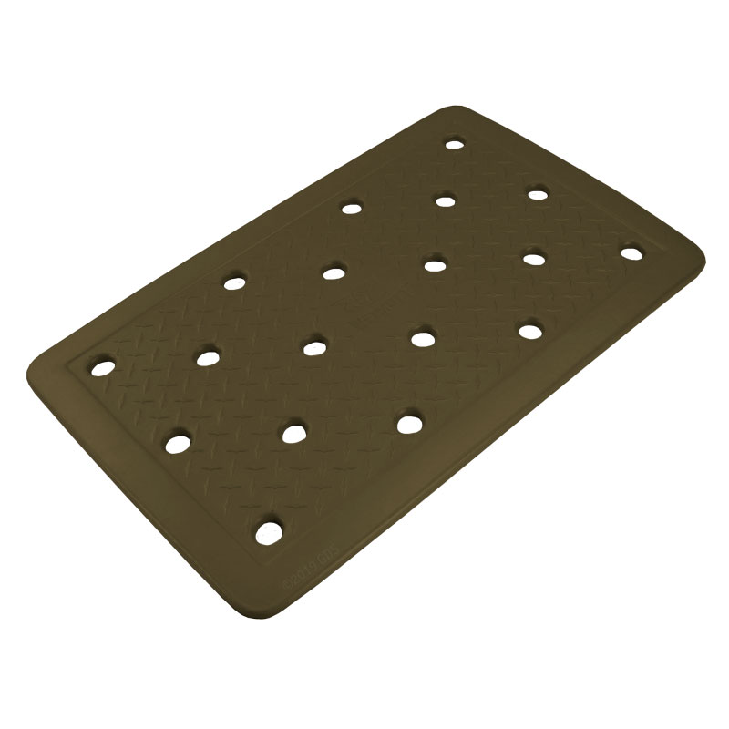 MOPIX Olive Green WetMutt Small Kennel Mat.