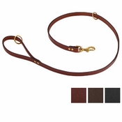 Omnipet Leather 4 ft. Snap Leashes