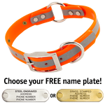  shop ORANGE 1 in. SunGlo Reflective O-Ring Collar