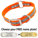 ORANGE 1 in. SunGlo Reflective O-Ring Collar