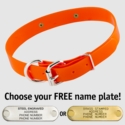 ORANGE 1 in. SunGlo D-End Collar