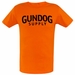 ORANGE Gun Dog Supply Arched Logo T-Shirt