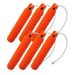 ORANGE SportDOG Original Lucky Dog Regular Plastic Dummy -- 6 Pack