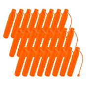  shop ORANGE PAC Posi-Grip Knobby Soft Plastic Dummy -- 24 Pack