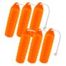 ORANGE PAC Posi-Grip Knobby SOFT Plastic Dummy -- 6 Pack
