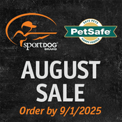  shop Petsafe & SportDOG August Savings