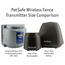 Petsafe Wireless Transmitter Size Comparison