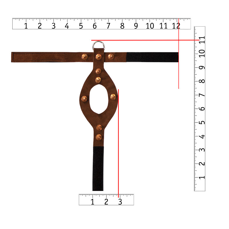 MOPIX Pigeon Harness Scaled Detail.